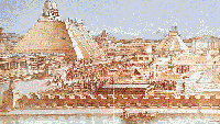 Ancient Aztec City