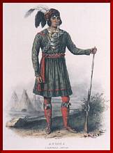 Osceola, Seminole, by Catlin